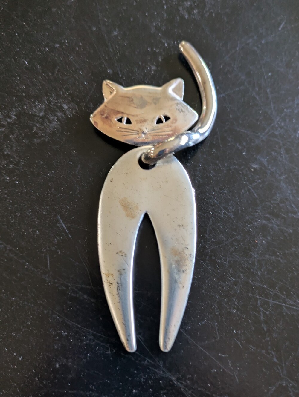 VTG JJ Jonette Cat Brooch